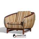 R Huber Mid Century Danish Teak Chair