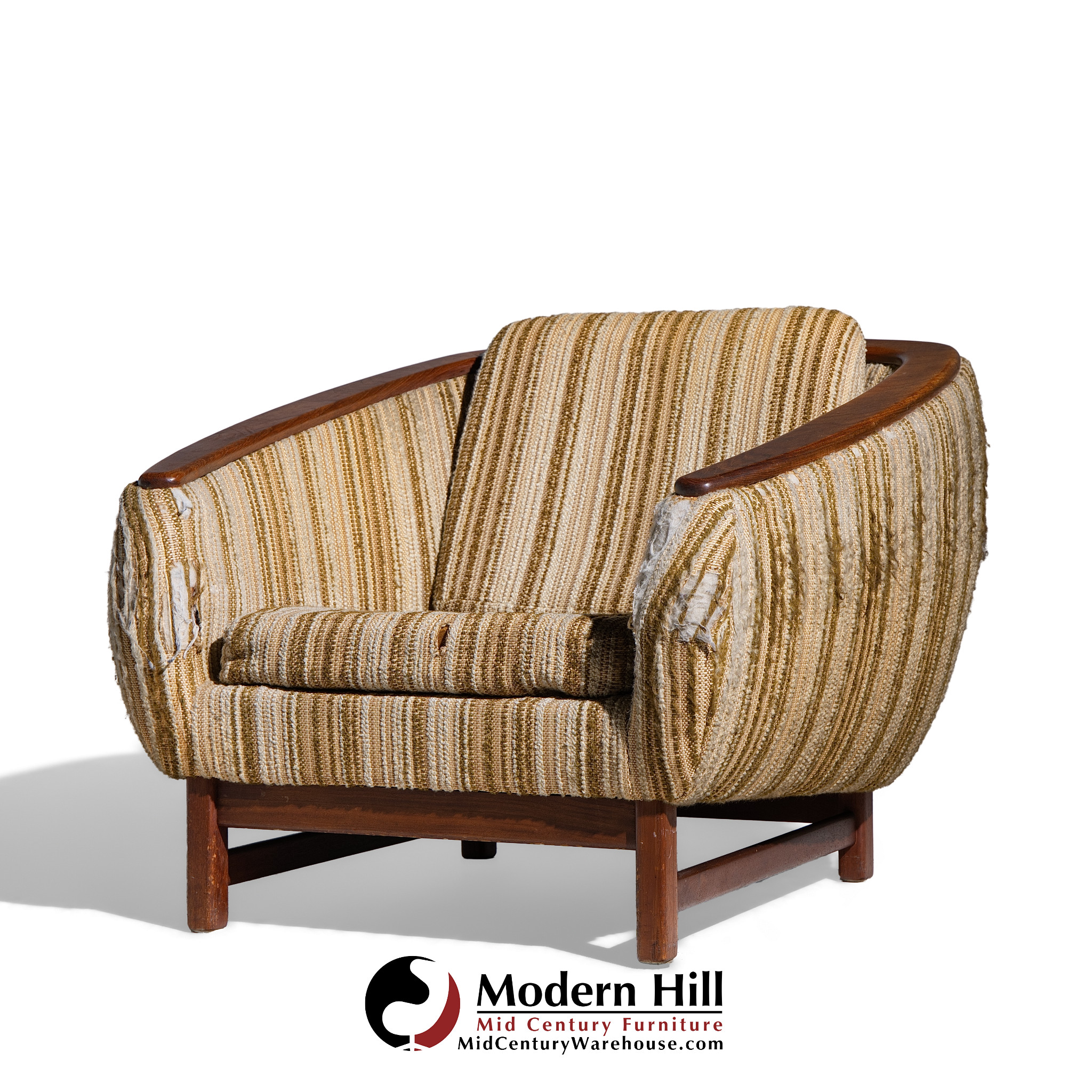 R Huber Mid Century Danish Teak Chair