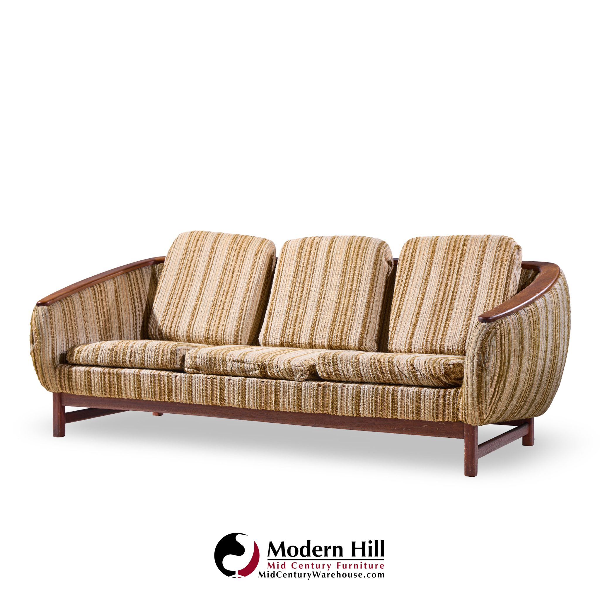 R Huber Mid Century Teak Sofa