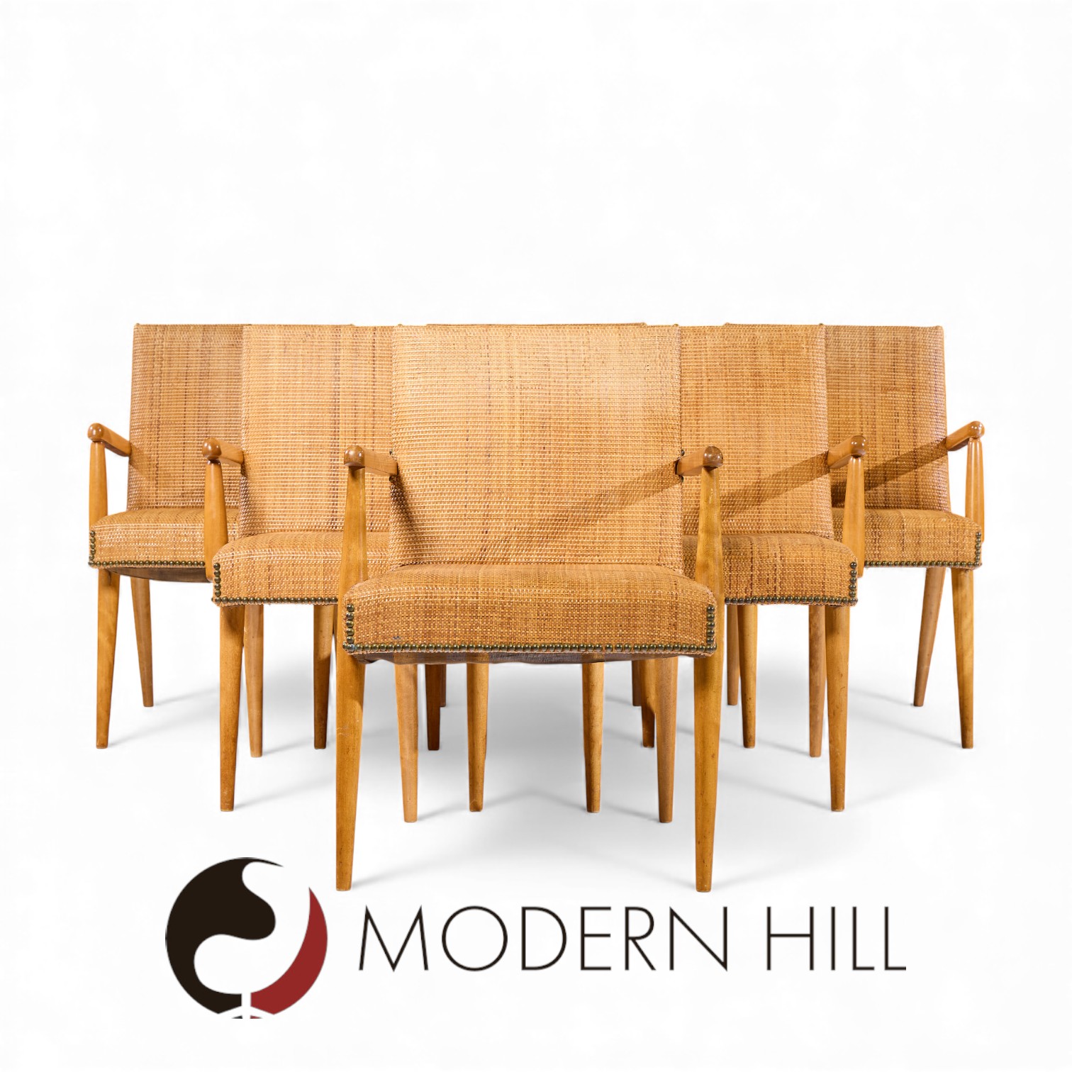 Robsjohn Gibbings for Widdicomb Mid Century Dining Chairs - Set of 6