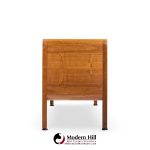 Roger Sprunger for Dunbar Style Mid Century Walnut Waterfall Credenza