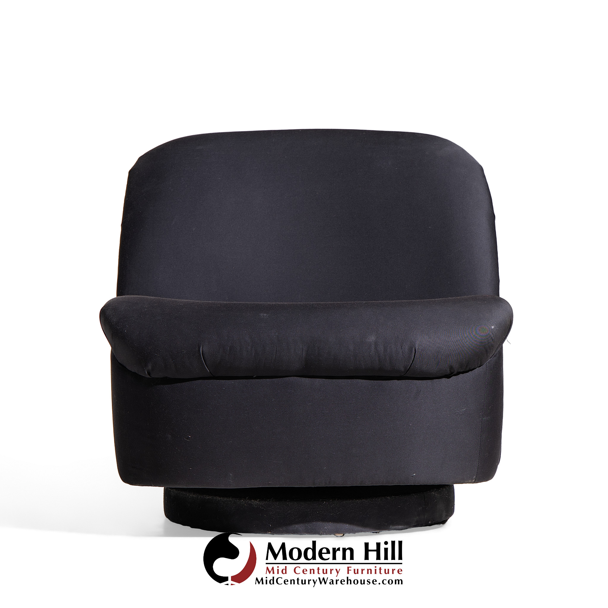 Vladimir Kagan for Directional Mid Century Swivel Lounge Chair