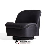 Vladimir Kagan for Directional Mid Century Swivel Lounge Chair