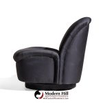 Vladimir Kagan for Directional Mid Century Swivel Lounge Chair