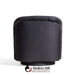 Vladimir Kagan for Directional Mid Century Swivel Lounge Chair