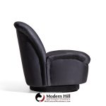 Vladimir Kagan for Directional Mid Century Swivel Lounge Chair