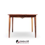 Westnofa Mid Century Norwegian Rosewood Hidden Leaf Expanding Dining Table