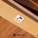 Westnofa Mid Century Norwegian Rosewood Hidden Leaf Expanding Dining Table