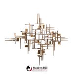 William Bowie Mid Century Abstract Nail Wall Sculpture | Mid Century Modern Furniture - Mid Century Furniture Chicago William Bowie Mid Century Abstract Nail Wall Sculpture