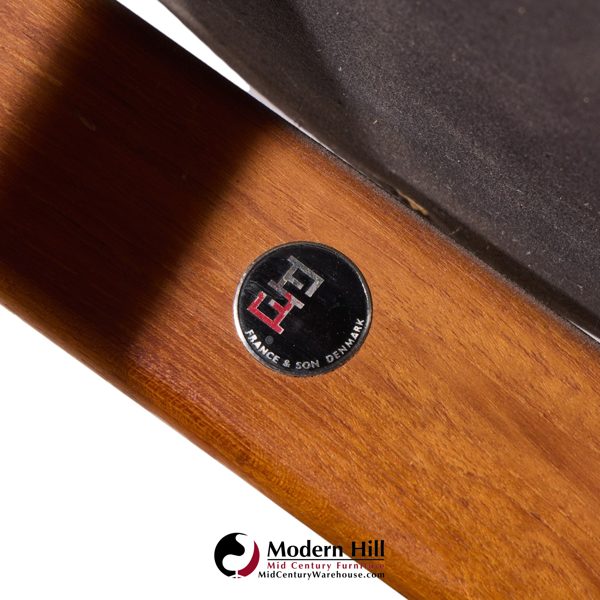 Arne Vodder for France and Son Fd-184 Mid Century Danish Teak Dining Chairs - Pair