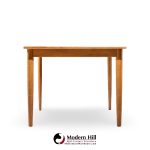 Barney Flagg for Drexel Parallel Mid Century Walnut Expanding Dining Table with 2 Leaves