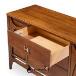 Broyhill Brasilia Mid Century Walnut China Cabinet