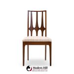 Broyhill Brasilia Mid Century Walnut Dining Chairs - Set of 6