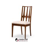 Broyhill Brasilia Mid Century Walnut Dining Chairs - Set of 6