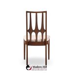 Broyhill Brasilia Mid Century Walnut Dining Chairs - Set of 6
