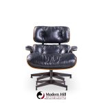 Charles and Ray Eames for Herman Miller Mid Century Eames Lounge Chair and Ottoman