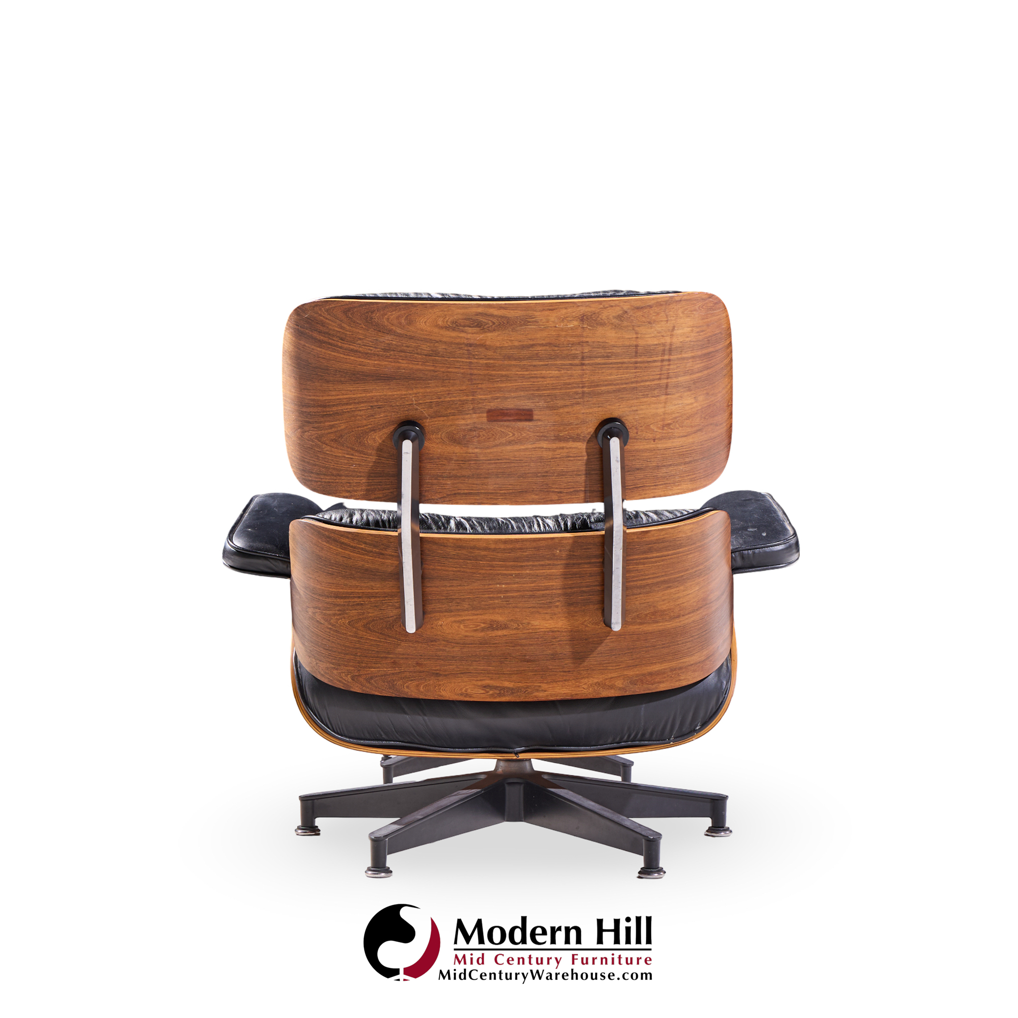 Charles and Ray Eames for Herman Miller Mid Century Eames Lounge Chair and Ottoman