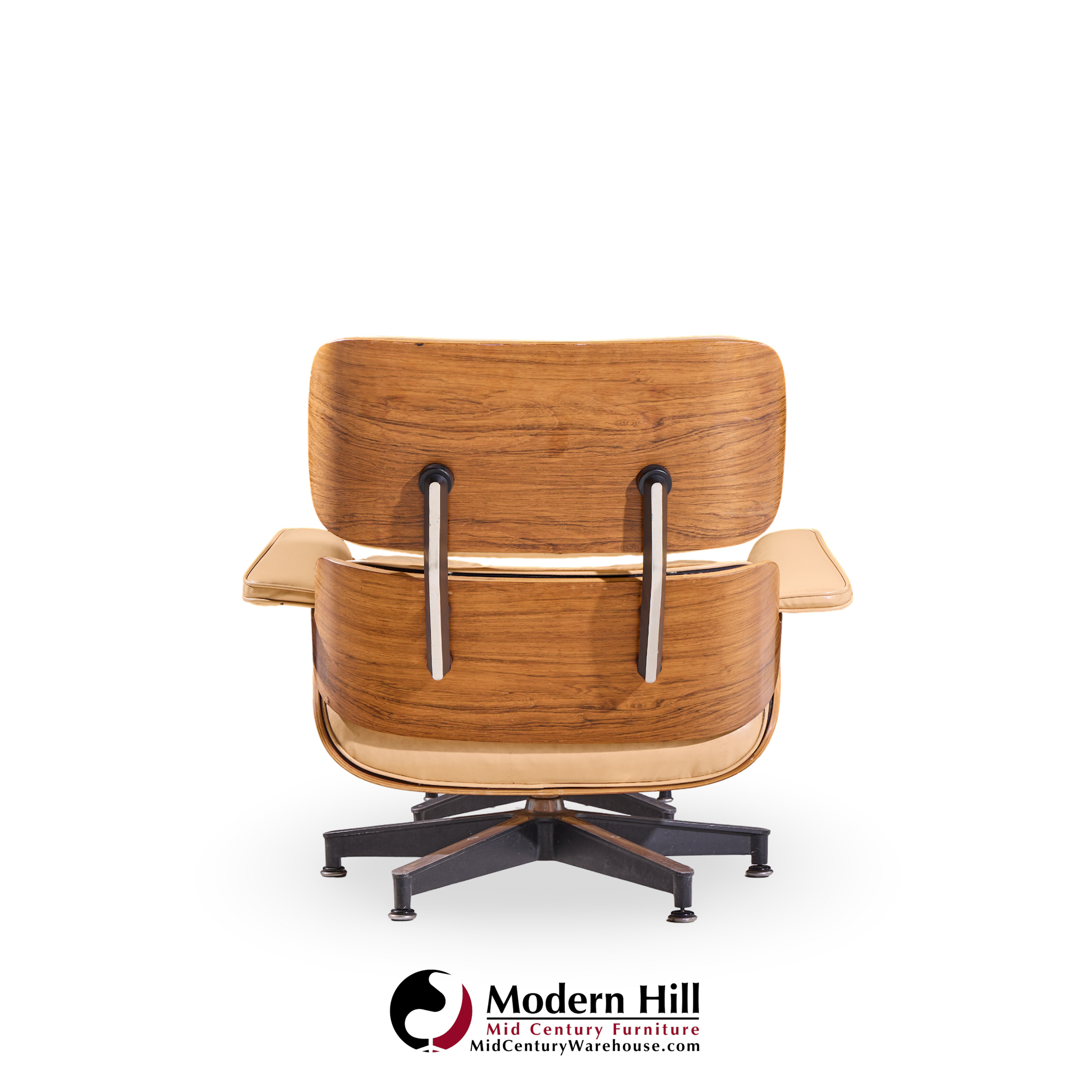 Charles and Ray Eames for Herman Miller Mid Century Rosewood Eames Chair and Ottoman