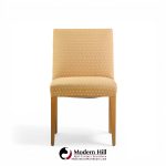 Edward Wormley for Dunbar Mid Century Bleached Mahogany Dining Chairs - Set of 6