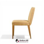 Edward Wormley for Dunbar Mid Century Bleached Mahogany Dining Chairs - Set of 6