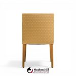 Edward Wormley for Dunbar Mid Century Bleached Mahogany Dining Chairs - Set of 6