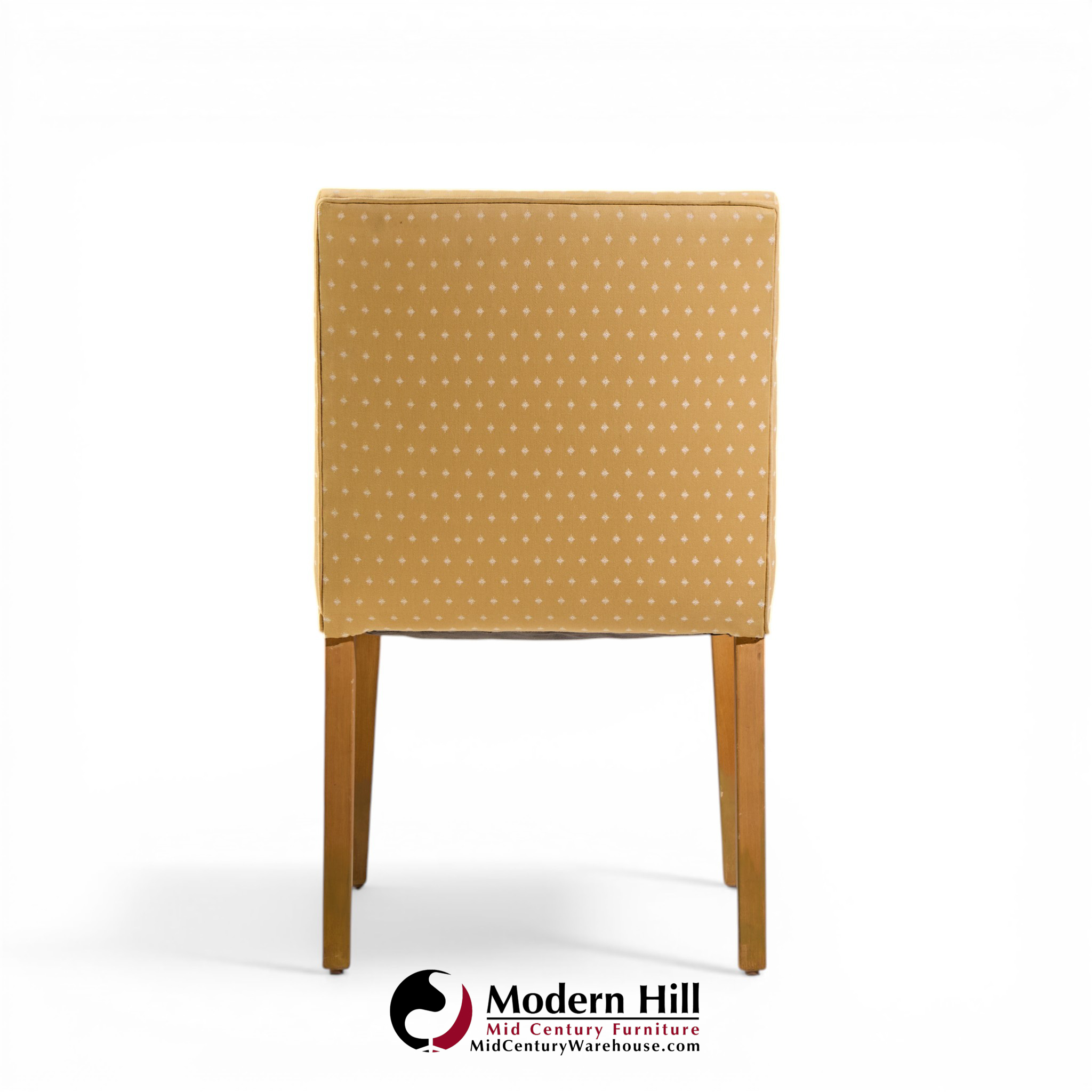 Edward Wormley for Dunbar Mid Century Bleached Mahogany Dining Chairs - Set of 6