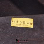 Edward Wormley for Dunbar Model 5632 Mid Century Walnut and Mahogany with Natzler Tiles Coffee Table