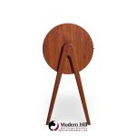 Egon Østergaard Style Danish Teak Tambour Door Roll Top Desk