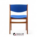 Erik Buch Mid Century Danish Teak Side Dining Chairs - Set of 4