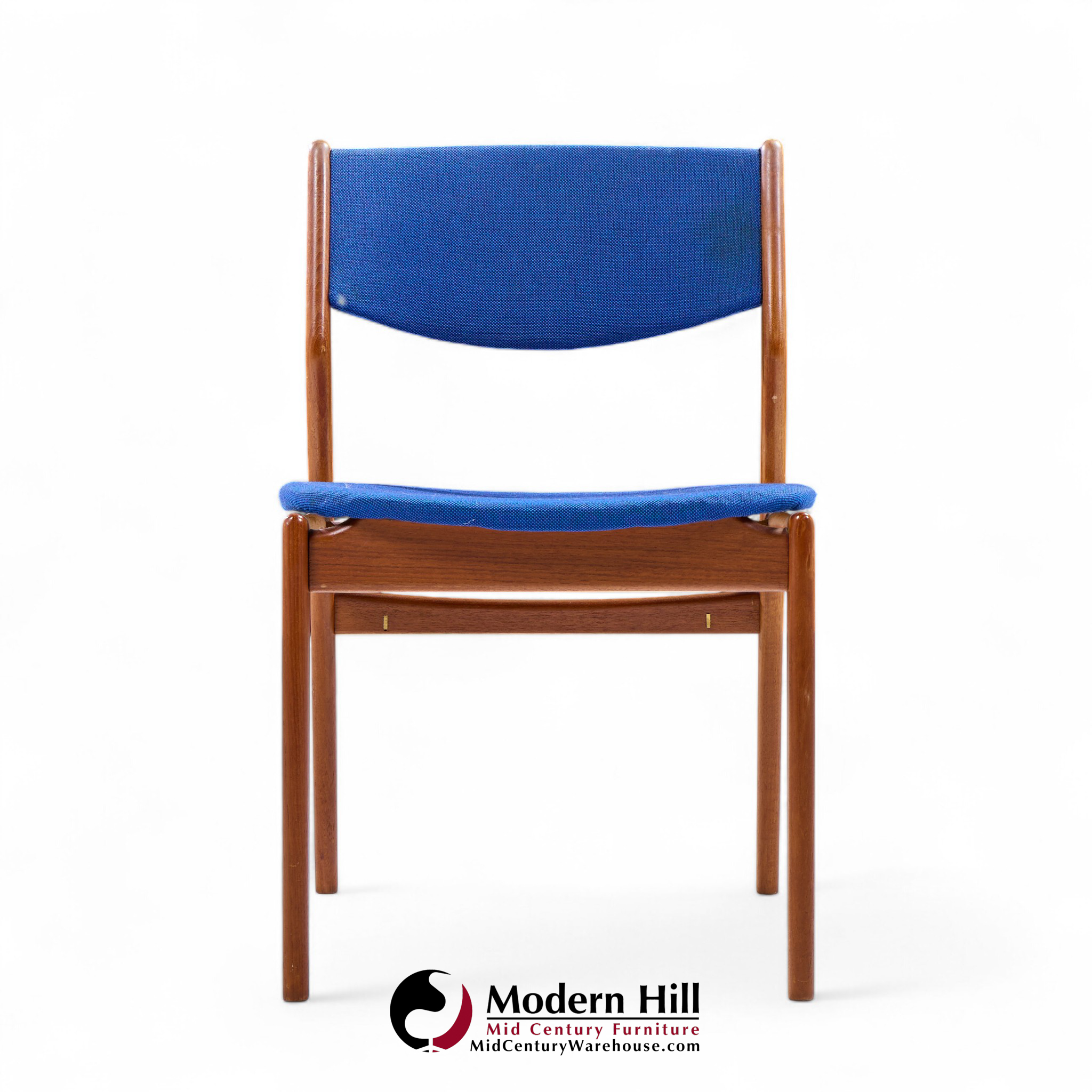 Erik Buch Mid Century Danish Teak Side Dining Chairs - Set of 4