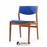 Erik Buch Mid Century Danish Teak Side Dining Chairs - Set of 4