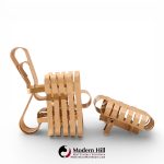 frank gehry for knoll power play chair and ottoman