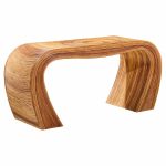 gabriella crespi style mid century pencil reed rattan console table