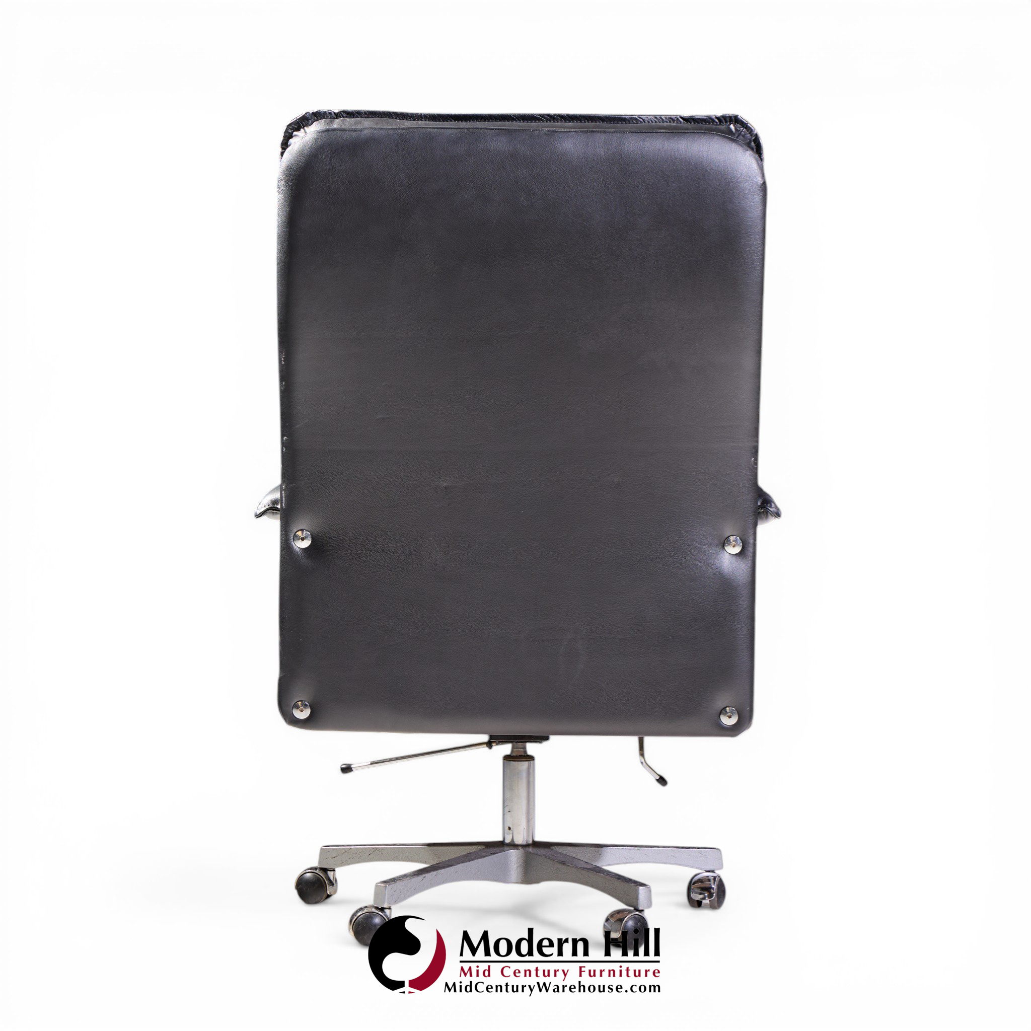 Guido Faleschini for Mariani Mid Century "big" Executive Leather Desk Chair