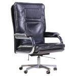 Guido Faleschini for Mariani Mid Century "big" Executive Leather Desk Chair
