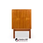 hp hansen mid century danish teak sliding door credenza