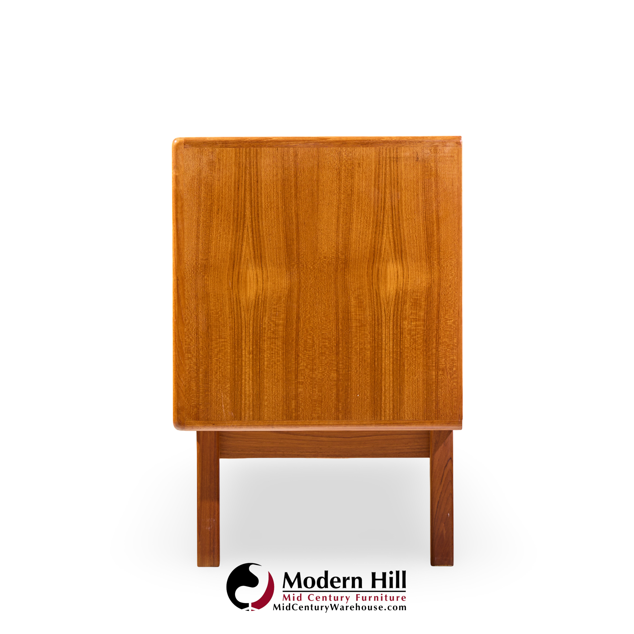 hp hansen mid century danish teak sliding door credenza