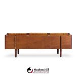 hans wegner for getama ge6 mid century danish teak and cane daybed sofa