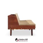hans wegner for getama ge6 mid century danish teak and cane daybed sofa