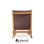 ingmar relling for ekornes siesta mid century leather lounge chair with ottoman