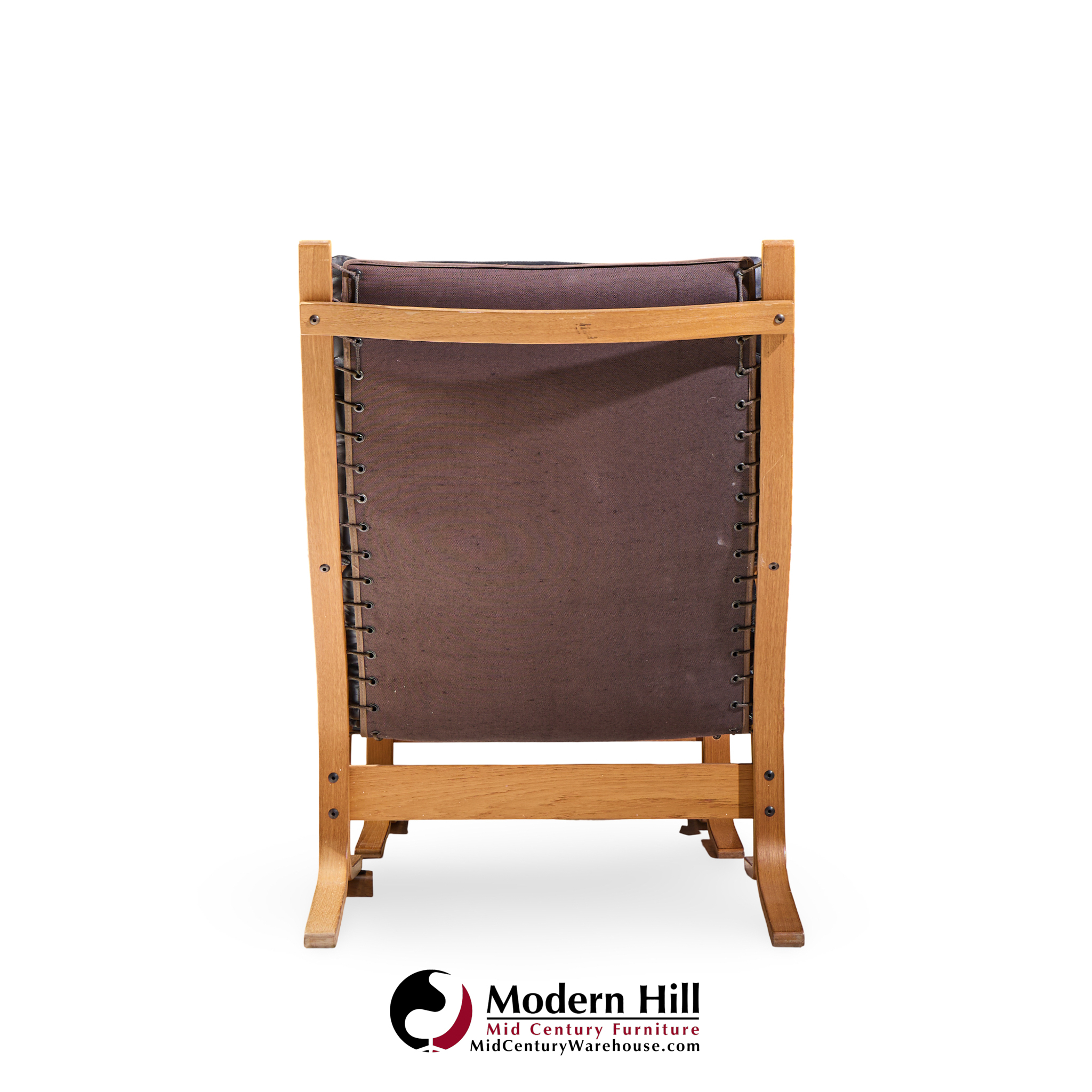 ingmar relling for ekornes siesta mid century leather lounge chair with ottoman