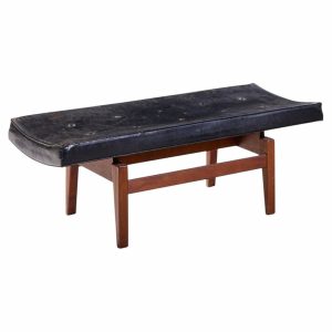 jens risom mid century bench