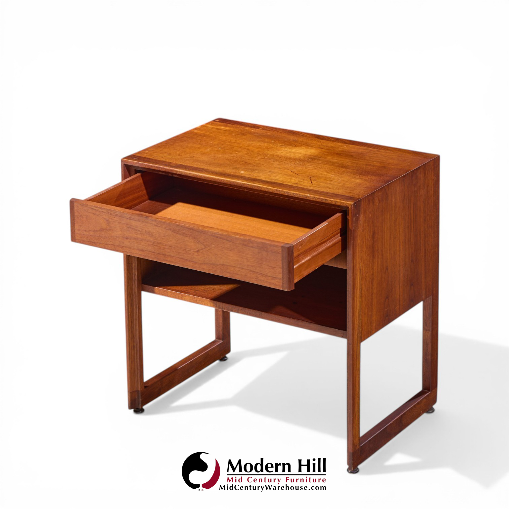 Jens Risom Mid Century Nightstands - Pair