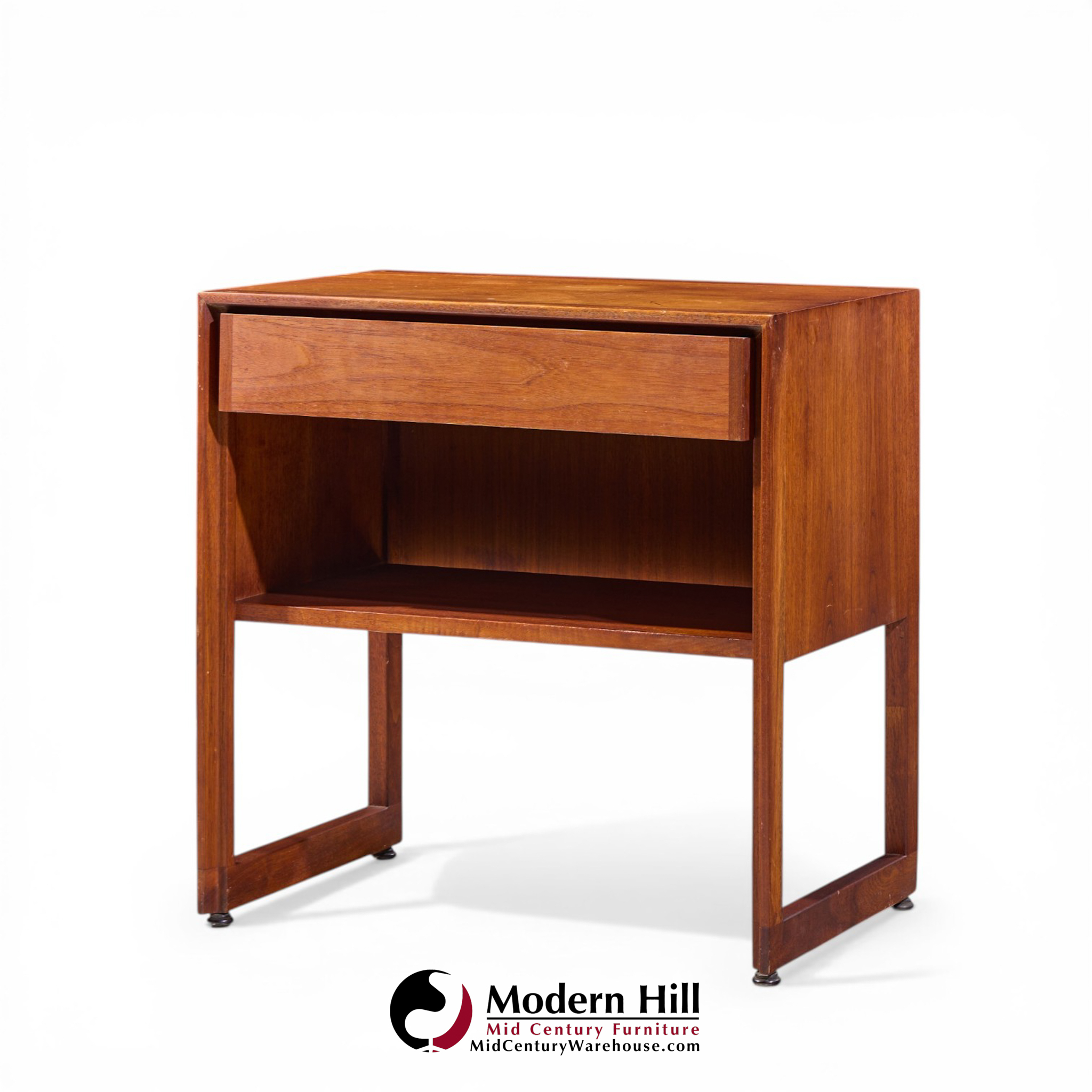 Jens Risom Mid Century Nightstands - Pair