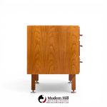 Jens Risom Mid Century Walnut 9-drawer Dresser Credenza