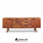 Jens Risom Mid Century Walnut Credenza