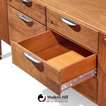 Jens Risom Mid Century Walnut Credenza