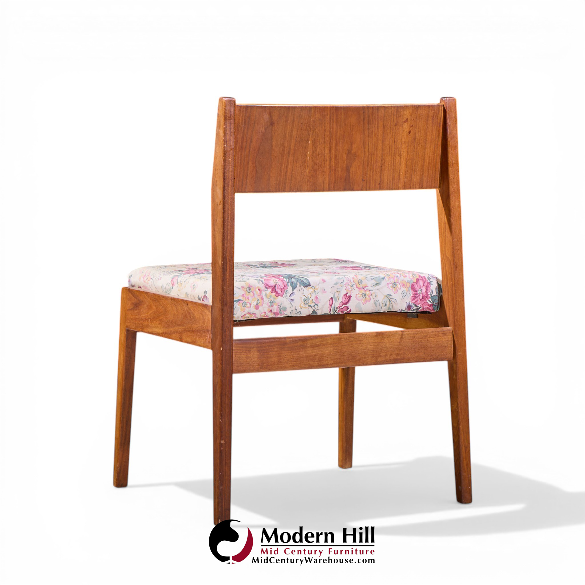 Jens Risom Mid Century Walnut Dining Chair