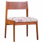Jens Risom Mid Century Walnut Dining Chair