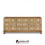 John Widdicomb Mediterranean Mid Century Treasure Chest Credenza
